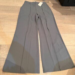 HALARA WOMENS WIDE LEG GRAY PULL ON PANTS NEW MEDIUM